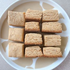nanaの作ってみた!投稿(【米粉ときな粉のスコーン風クッキー】バター不要でサクサクッ！)