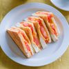 ブランチに♪トマトとチェダーチーズのホットサンド