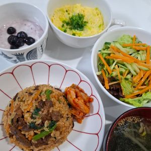 えびちゃんの作ってみた!投稿(【ビビンバ風チャーハン】韓国風♡旨辛味で食欲そそる！)