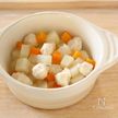 【離乳食中期・後期】お豆腐肉だんごと野菜煮