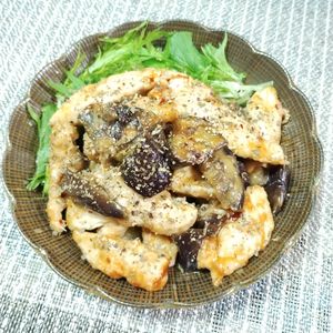 M＊Pの作ってみた!投稿(【なすとささみのスイチリ炒め】おかずにもおつまみにも♪)