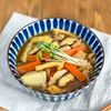 いりこだし香る和風カレーしっぽくうどんの工程5