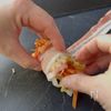 【レンチンで☆白菜と人参のガリバタ豚巻き蒸し】の工程3