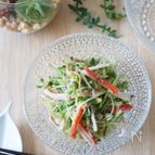 豆苗のねぎ塩ナムル