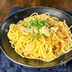 【餡掛けパスタ】ワンパンでとろ旨