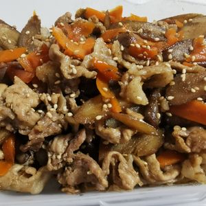 641683の作ってみた!投稿(ごはんが進むあの味！『豚こま肉のきんぴら炒め』)