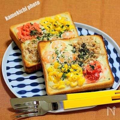 神戸屋さん「もちふわ」で作る「最強マヨに合うクォータートース