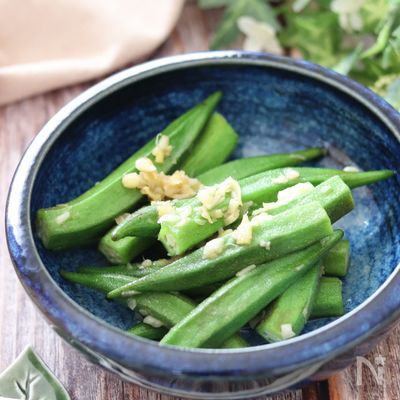 我が家の定番に決定！にんにく生姜香る♡無限オクラ中華炒め