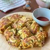 10分で完成！混ぜて焼くだけ「豚とズッキーニのピカタ」