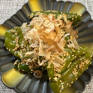 楽ラク手抜キッチン🐶🐾の作ってみた!投稿(【無限ピーマン】丸ごと食べる美肌腸活レシピ)