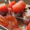 たった3つの材食材で！〈豚ヒレ肉のトマト煮〉高タンパク低脂質の工程3