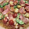紫陽花の作ってみた!投稿(フライパンで簡単!生地いらず♪【ポテトピザ】)
