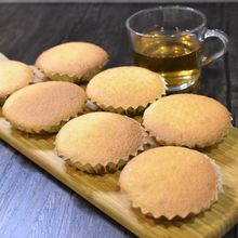 ふわふわ食感のマドレーヌ