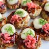 豚こまでお好み焼きつくねの工程7