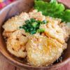 驚くほど柔らかしっとり♡【鶏れんこんマヨ】エビマヨ風の工程4