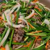 男子ウケ抜群♡『牛肉とニラのスタミナ炒め』丼でも激うま♪の工程2
