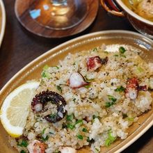 【タコとネギのにんにく炒めし】食欲引き立つ居酒屋風の逸品♪
