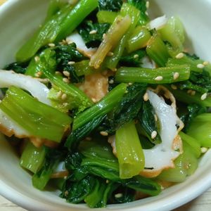 mmm10の作ってみた!投稿(【ちくわと小松菜の中華和え】パパッと完成！あと１品に♪)