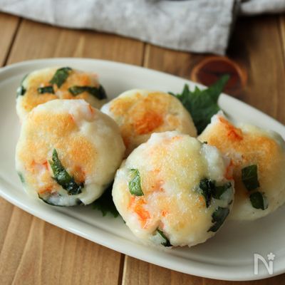 【海老とはんぺんのふわふわ焼き】悪魔級やみつきおかず