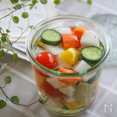 こどもにも人気★好きな野菜で簡単ピクルス