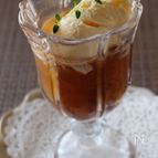 ひんやり和プリン〜烏龍茶の葛ながし〜