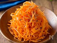 シンプルにおいしい♩基本の人参のラペ
