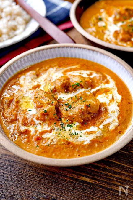 【バターチキンカレー】本格派♡濃厚でまろやかコクたっぷり♪