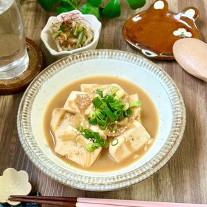 のりのり🐾🎀🤍の作ってみた!投稿(豆腐の味噌煮・味染み豆腐が美味しい！)