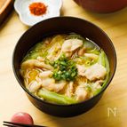 全部入れてほったらかし！おかずになる【キャベツ豚汁】