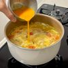 ほんのりカレー風味♩トマたまスープの工程3
