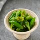 『スナップエンドウの胡麻和え』シャキシャキ食感♡3分簡単副菜