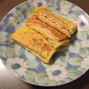 たりおの作ってみた!投稿(ジャンク的美味さ「ハム玉マヨ焼き」)