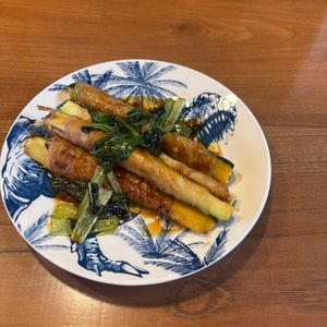 7510の作ってみた!投稿(ご飯にもビールにも合う！ズッキーニの肉巻き　旨だれグリル)