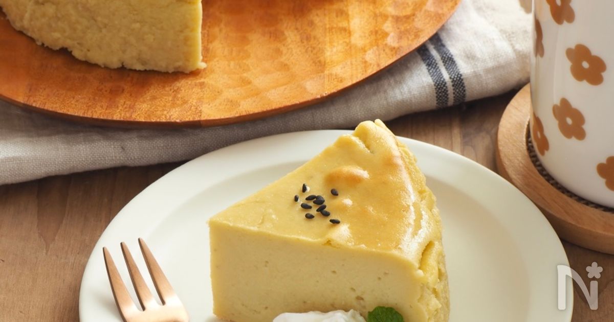 簡単♫滑らかスイートポテトケーキ