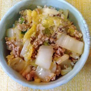 チョロリスの作ってみた!投稿(【ピリ辛☆麻婆白菜】旬のお野菜で♪寒い日に温まる♡旨辛おかず)