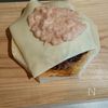 食パンで手軽に！ダブルチーズバーガーの工程6