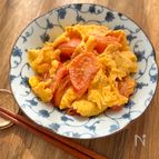 【野菜DE中華】トマトと卵の中華炒め
