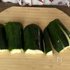 米粉でサクサク♡フライドズッキーニのスパイシー風味の下準備