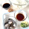焼きおにぎり＆えび甘辛焼きお弁当の下準備