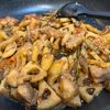 SAKIの作ってみた!投稿(鶏肉と根菜の《こってり甘辛♡にんにく炒め》)