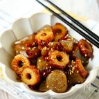 こんにゃくとちくわのピリ辛煮【糖質制限・ダイエット】