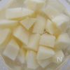 ピリ辛♡豚ひき肉とじゃがいものキムチスープの工程1
