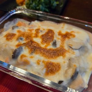erinosukeの作ってみた!投稿(【鮭と白菜のおからグラタン】低糖質でヘルシー！)