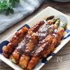 【アスパラの肉巻きデミグラハニーレモンペッパー】子供も喜ぶ♪
