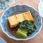 【小松菜と厚揚げのカレー風味煮びたし】我が家の定番♪
