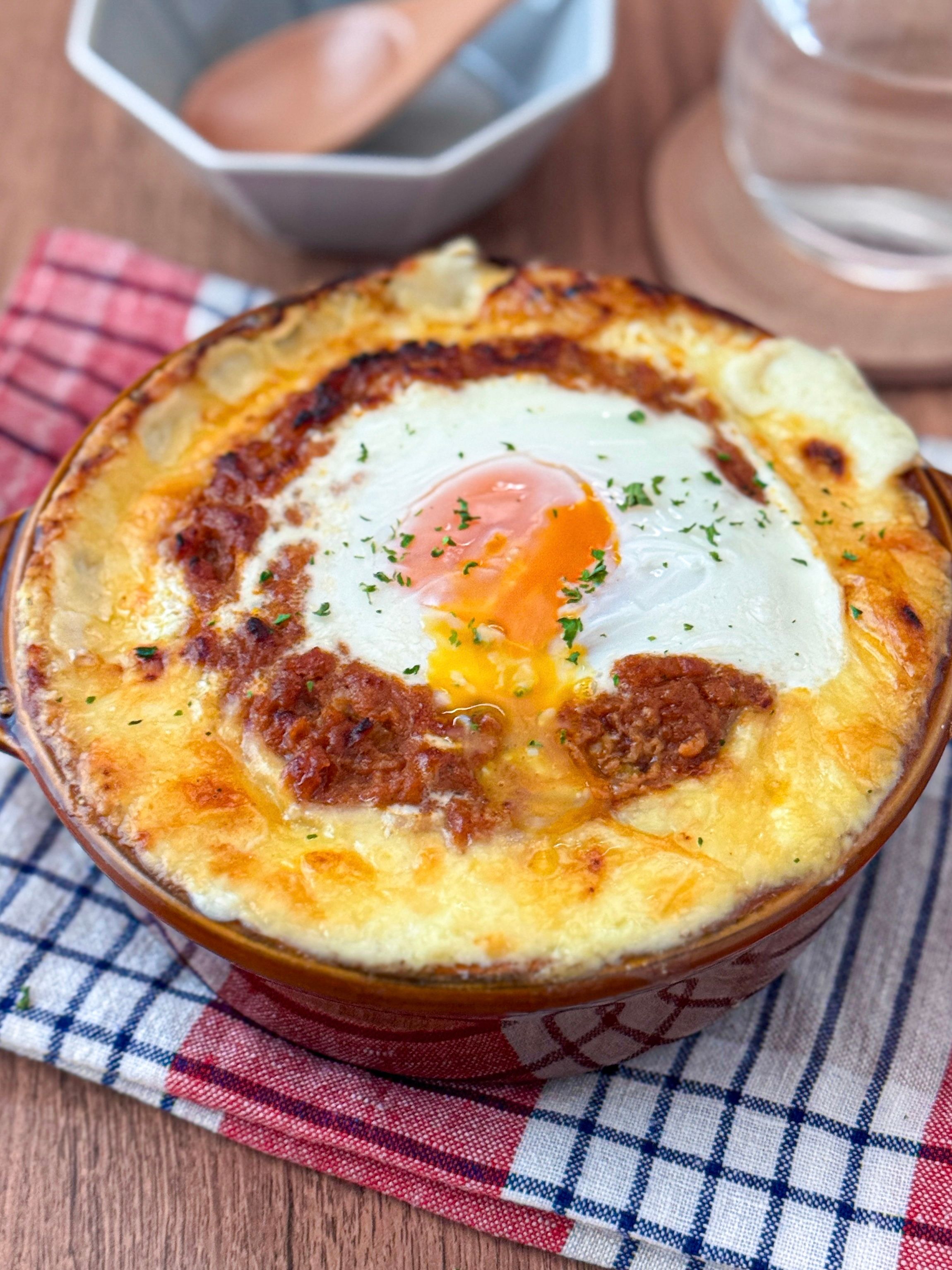 2つのソースはレンジで簡単！熱々とろとろ♪【ミートドリア】 | レシピ