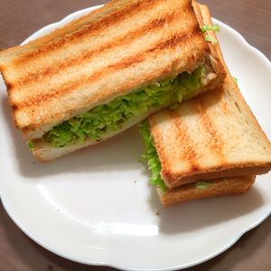 たりおの作ってみた!投稿(サクサク！簡単キャベツトースト)