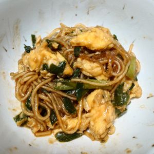 Yukkの作ってみた!投稿(別茹で不要♪味がしみしみ♪『コクうま♡ニラ玉はるさめ』)