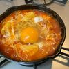 ワンパンで!とろ〜り卵とごろごろポテトの食べるミートソース♡の工程6