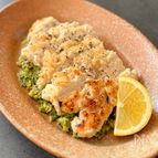 ソースもワンパンで♪【むね肉のブロッコリージェノベーゼ】